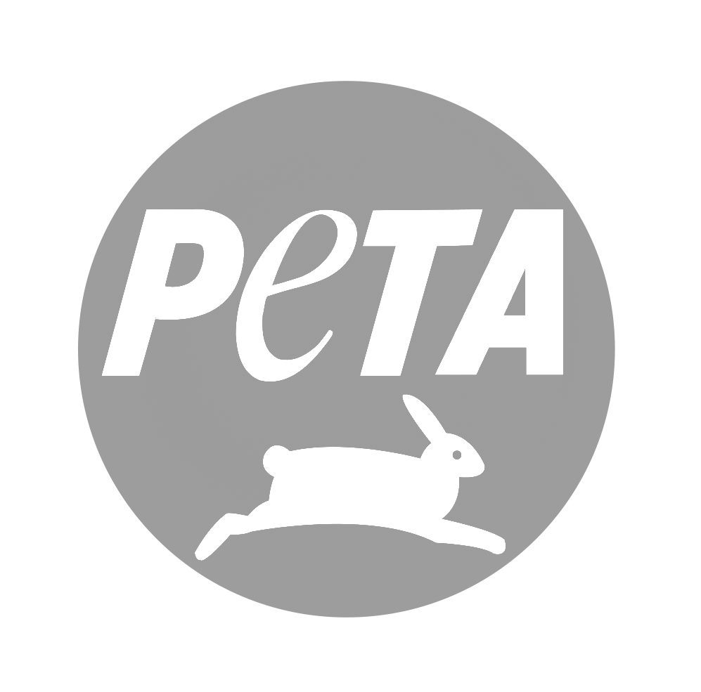 PETA symbol turns fully Gray